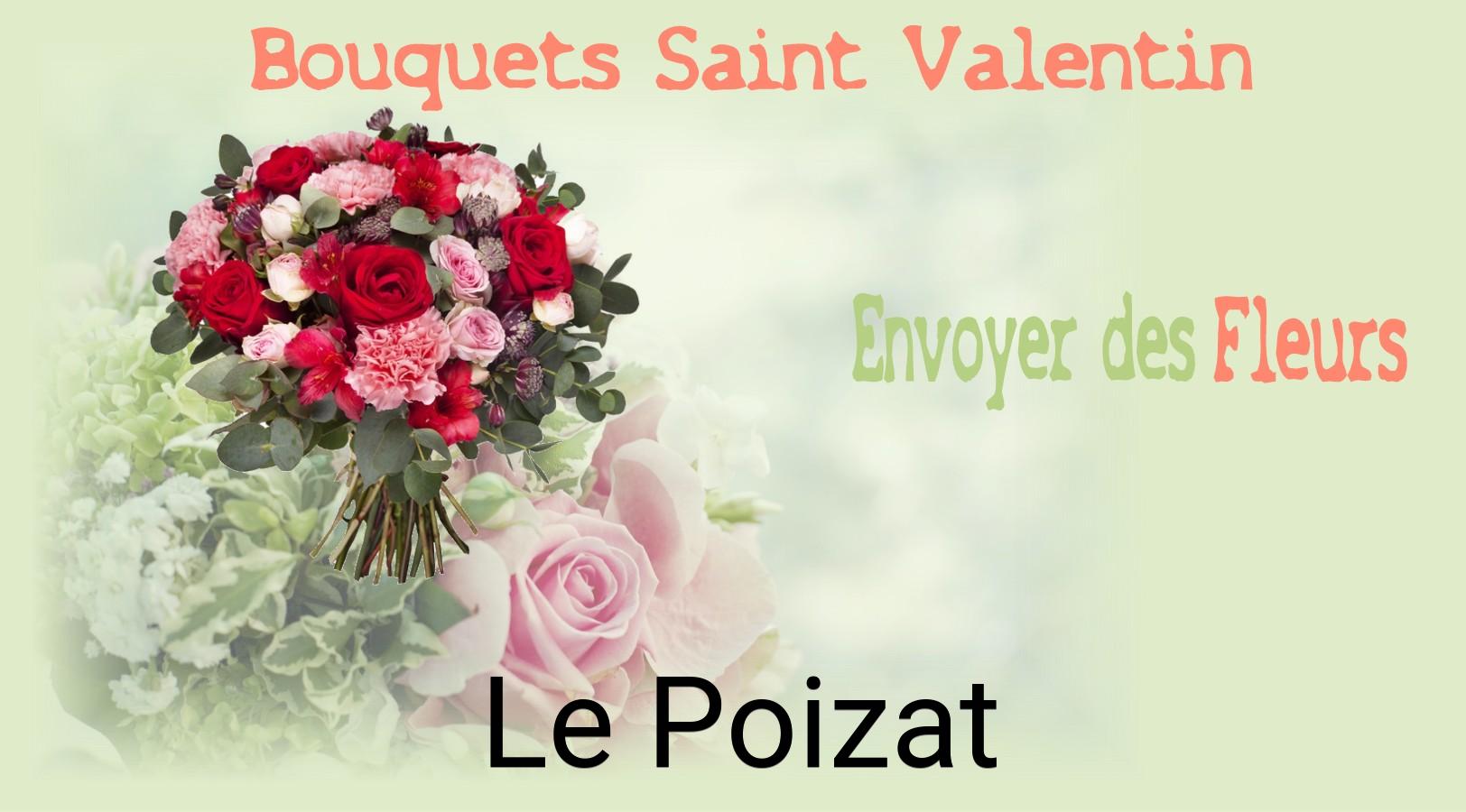 Roses de Saint-Valentin livrées à Le Poizat